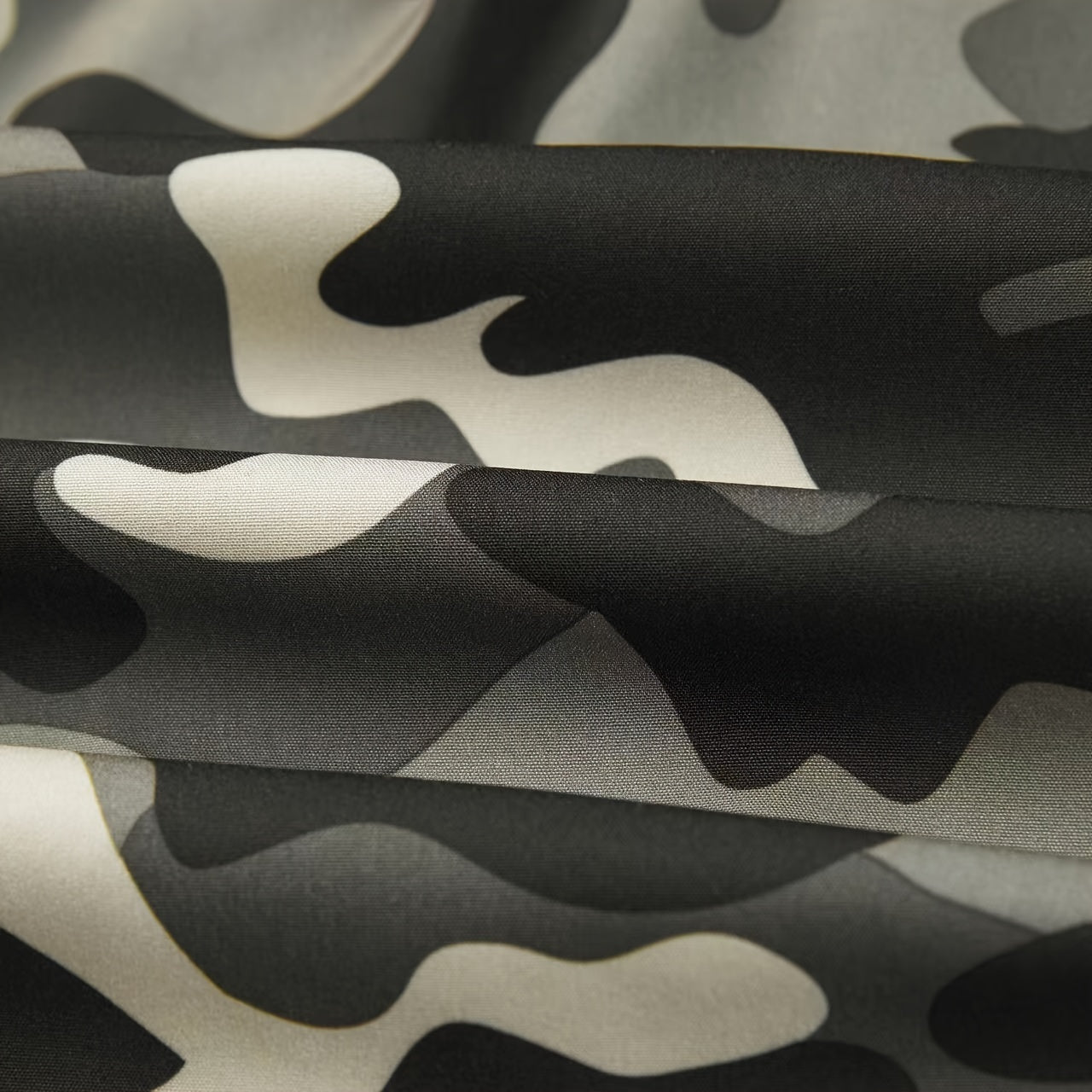 Men'S Camo Pattern Quick-Dry Athletic Shorts - Breathable, Elastic Waistband with Drawstring, Zippered Pockets for Running, Gym, Cycling & Hiking, Hiking Apparel | Camouflage Shorts | Zippered Pockets