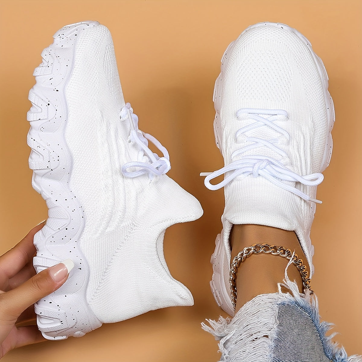 Women'S Slip-On Sneakers - Lightweight Breathable Running Shoes with Non-Slip Rubber Sole, Slip-On Closure - Black Athletic Walking Shoes for Gym, Everyday & Formal Events - Cushioned Insole - All-Day Comfort, Gym Footwear, S