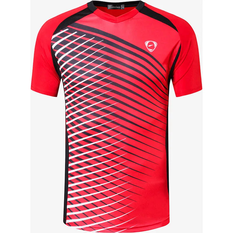 Rec sian-T-shirt de sport à manches courtes pour homme, t-shirt sec, course à pied, fitness, entraînement, golf, tennis, bowling LSL299