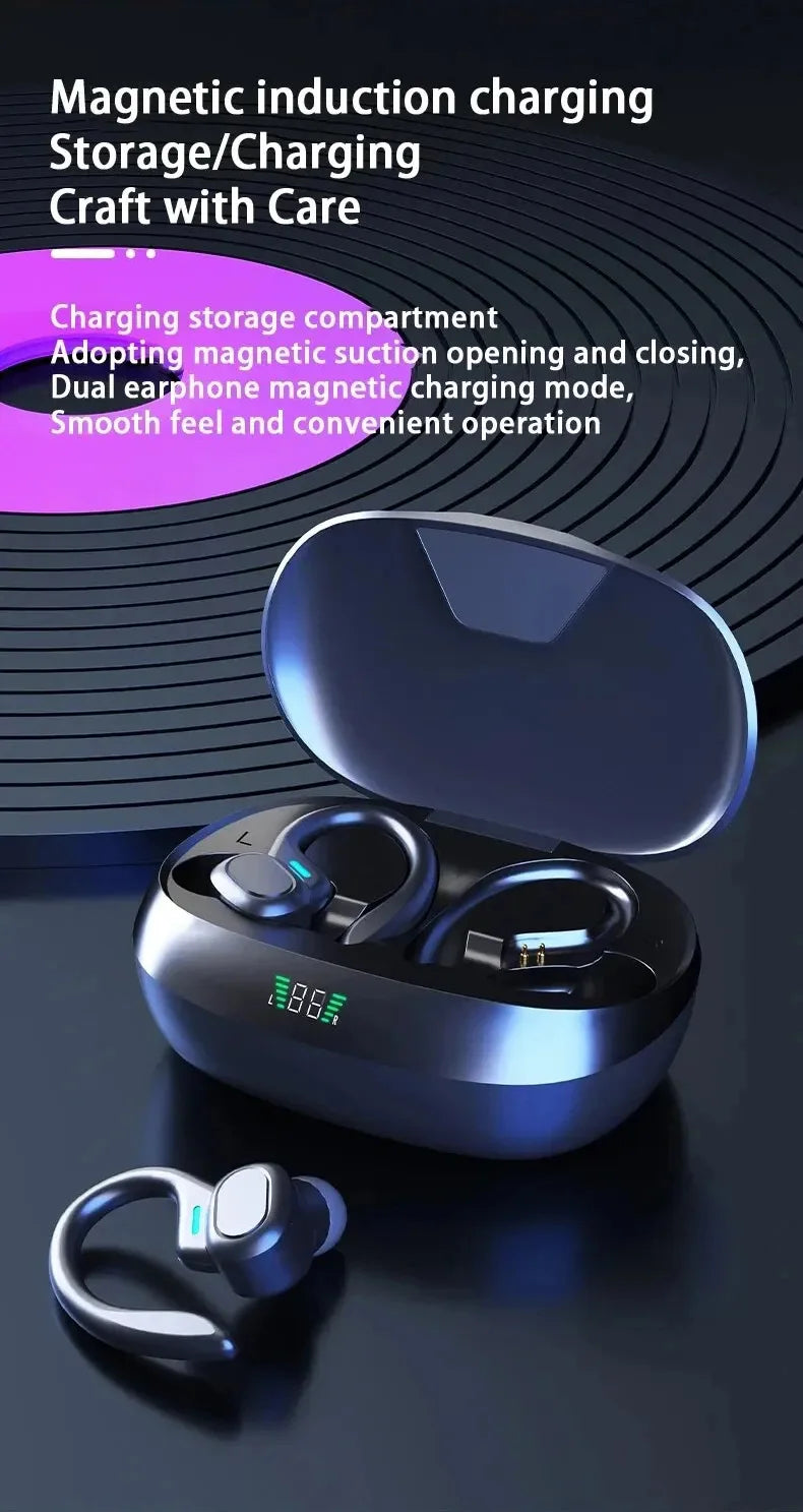 Original TWS Wireless Earphones, Ear Hook, Waterproof, Stereo, With Mic