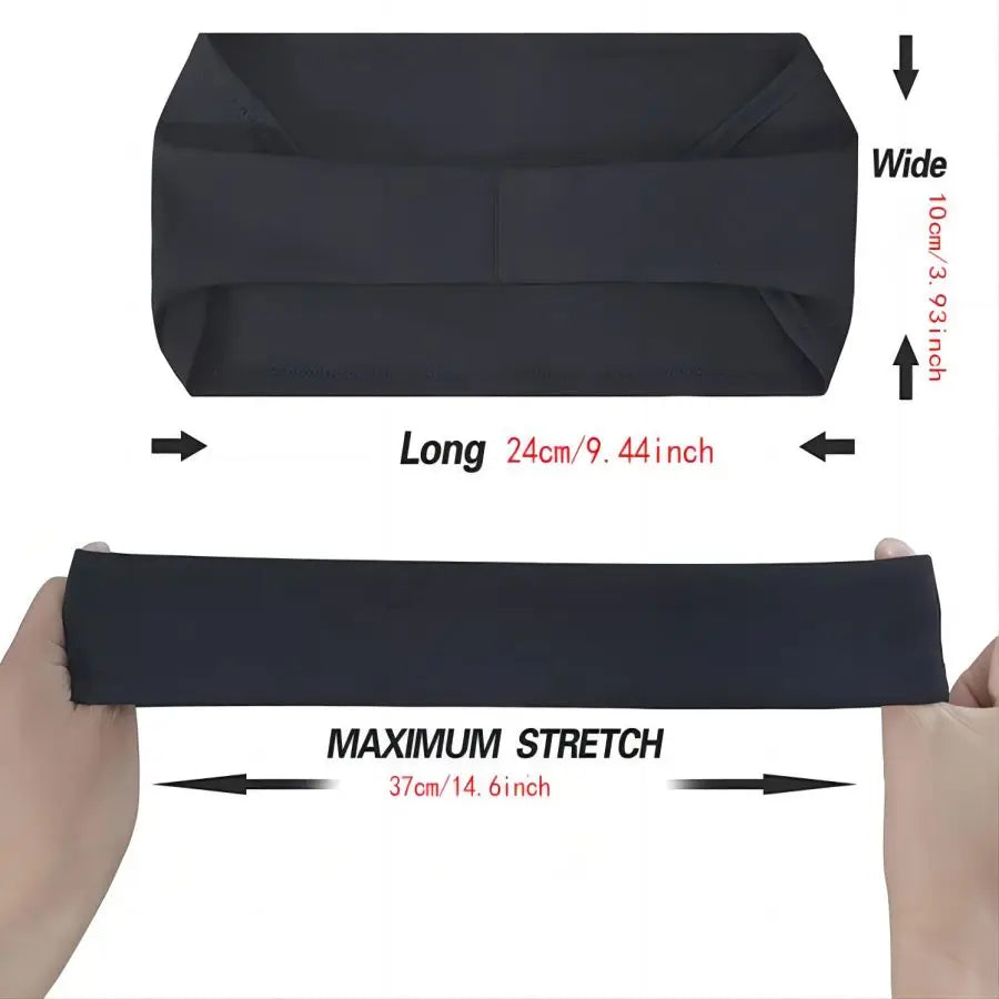 Bandeau élastique de sport pour hommes et femmes, course à pied, cyclisme, basket-ball, yoga, fitness, entraînement, sauna, 1 pièce