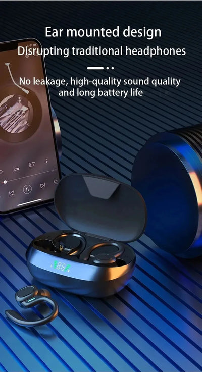 Original TWS Wireless Earphones, Ear Hook, Waterproof, Stereo, With Mic