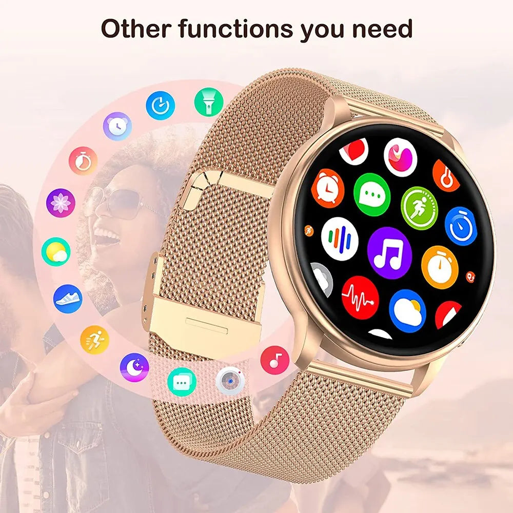 MEVADEN Y22 Smartwatch | Bluetooth Call, Fitness & Heart Tracker
