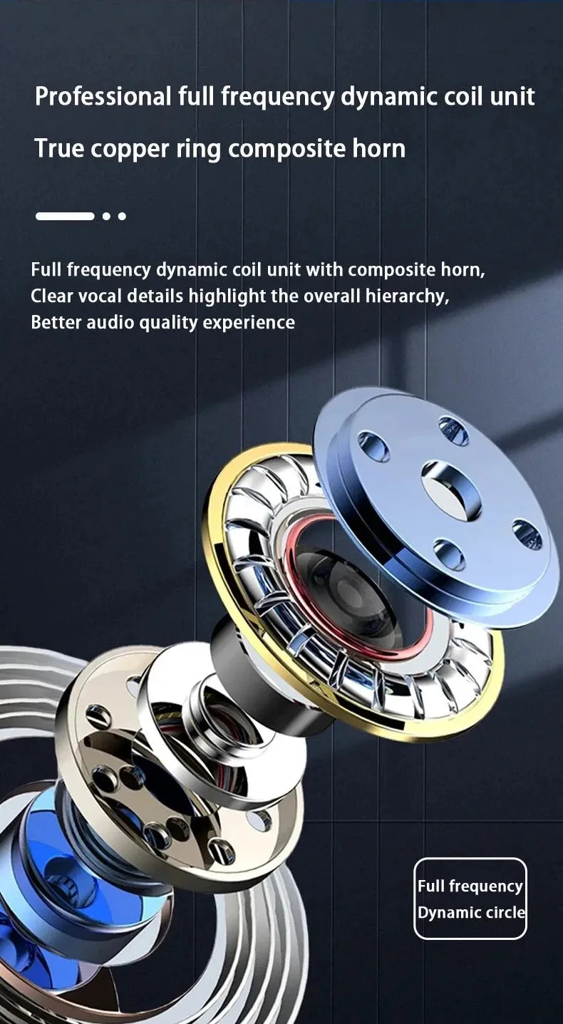 Original TWS Wireless Earphones, Ear Hook, Waterproof, Stereo, With Mic