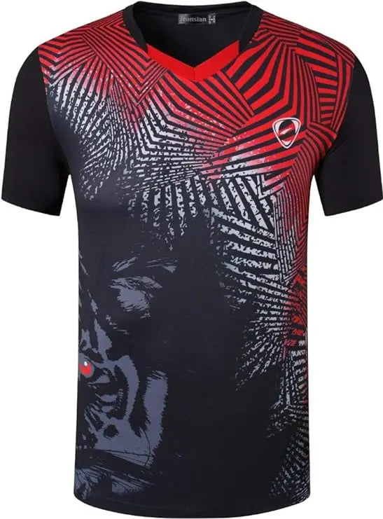 Rec sian-T-shirt de sport à manches courtes pour homme, t-shirt sec, course à pied, fitness, entraînement, golf, tennis, bowling LSL299