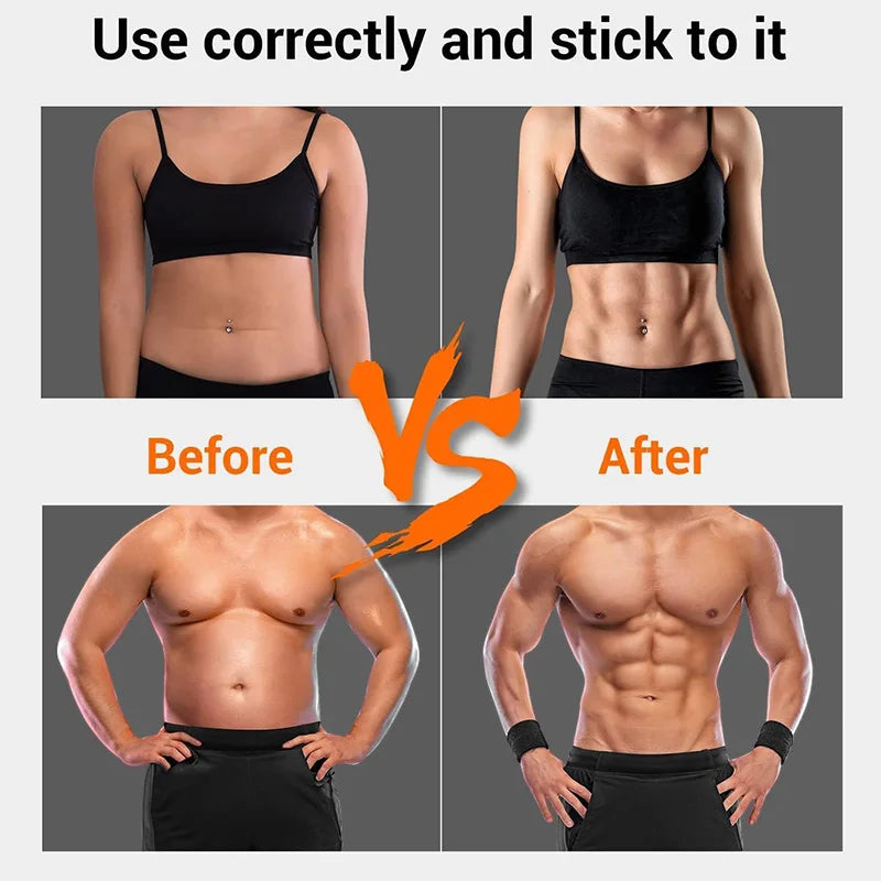 Toner musculaire intelligent EMS, stimulateur musculaire, ceinture de tonification abdominale, Recharge USB, masseur corporel, équipement de perte de poids, livraison directe