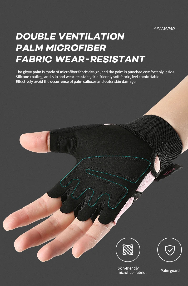 1 paire de gants d'entraînement pour hommes et femmes, gymnastique, levage, Fitness, exercices d'escalade, ceinture de poignet, absorbe les chocs, coussin en mousse, paume Crossfit