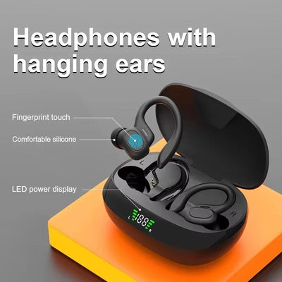 Original TWS Wireless Earphones, Ear Hook, Waterproof, Stereo, With Mic