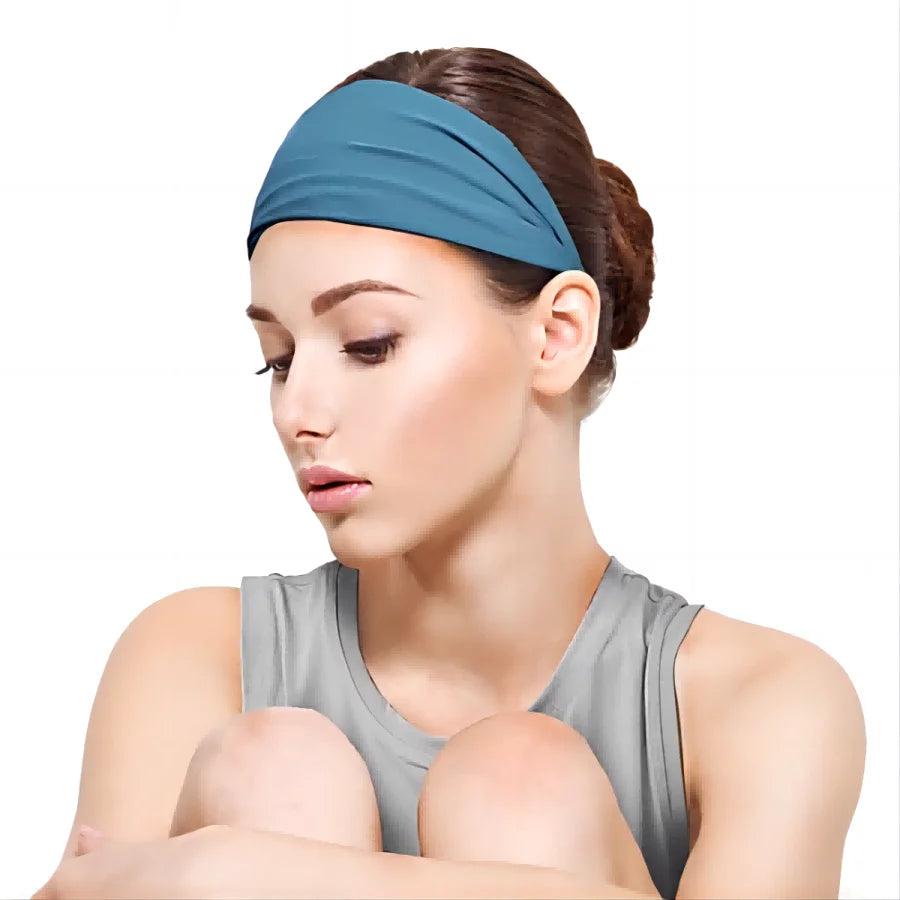 Bandeau élastique de sport pour hommes et femmes, course à pied, cyclisme, basket-ball, yoga, fitness, entraînement, sauna, 1 pièce