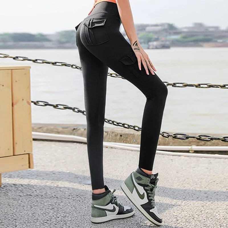 Nouvelles femmes Leggings taille haute Fitness pantalon entraînement Push Up Leggings mode Sport Sexy pantalons De gymnastique femmes vêtements Ropa De Mujer