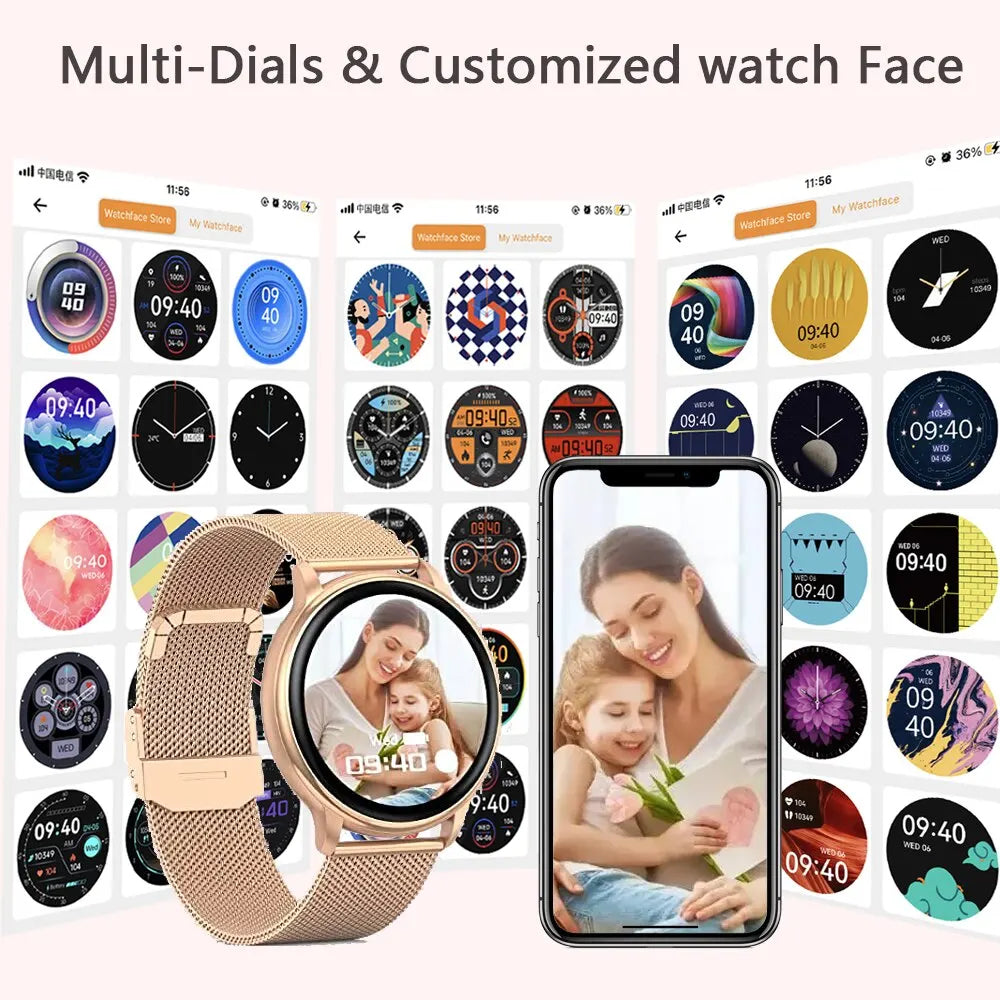 MEVADEN Y22 Smartwatch | Bluetooth Call, Fitness & Heart Tracker