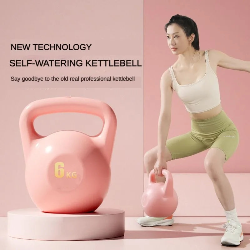 Water-Filled Kettlebell – Adjustable Weight for Home, Gym, Yoga & Booty Workouts