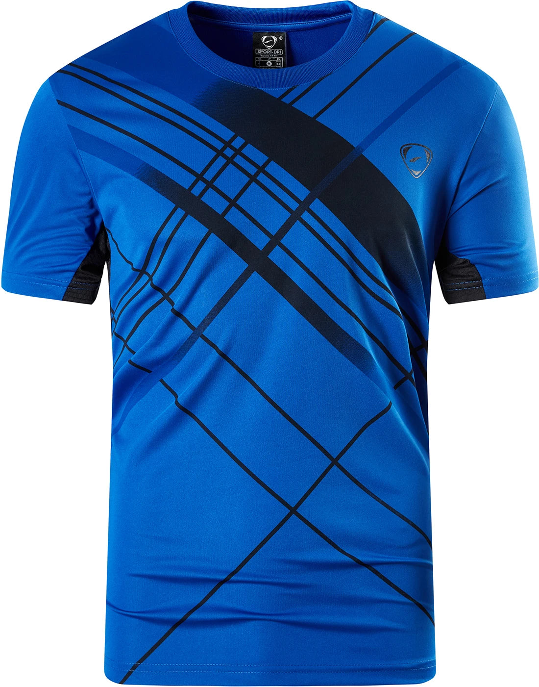 Rec sian-T-shirt de sport à manches courtes pour homme, t-shirt sec, course à pied, fitness, entraînement, golf, tennis, bowling LSL299