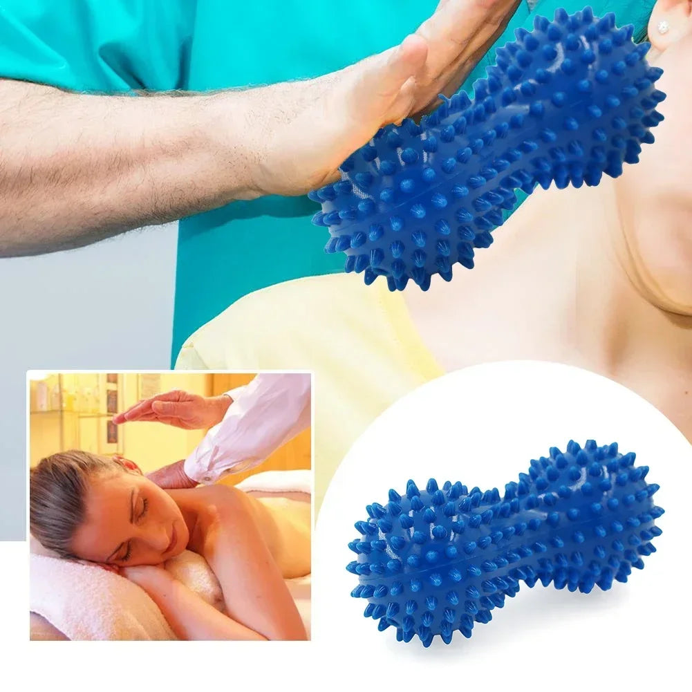 Balle de Yoga et de Fitness, 1 pièce, pour massage du fascia, du dos et des pieds, soulagement profond des tissus myofasciaux, anti-souligné, Ikgehog
