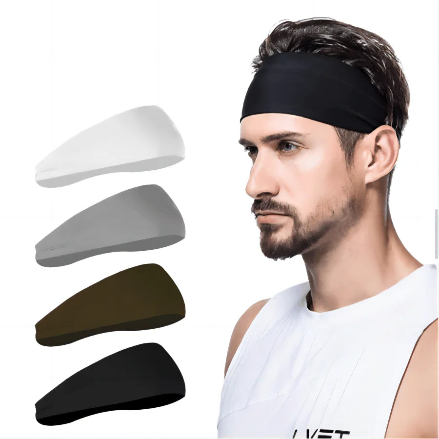 Bandeau élastique de sport pour hommes et femmes, course à pied, cyclisme, basket-ball, yoga, fitness, entraînement, sauna, 1 pièce