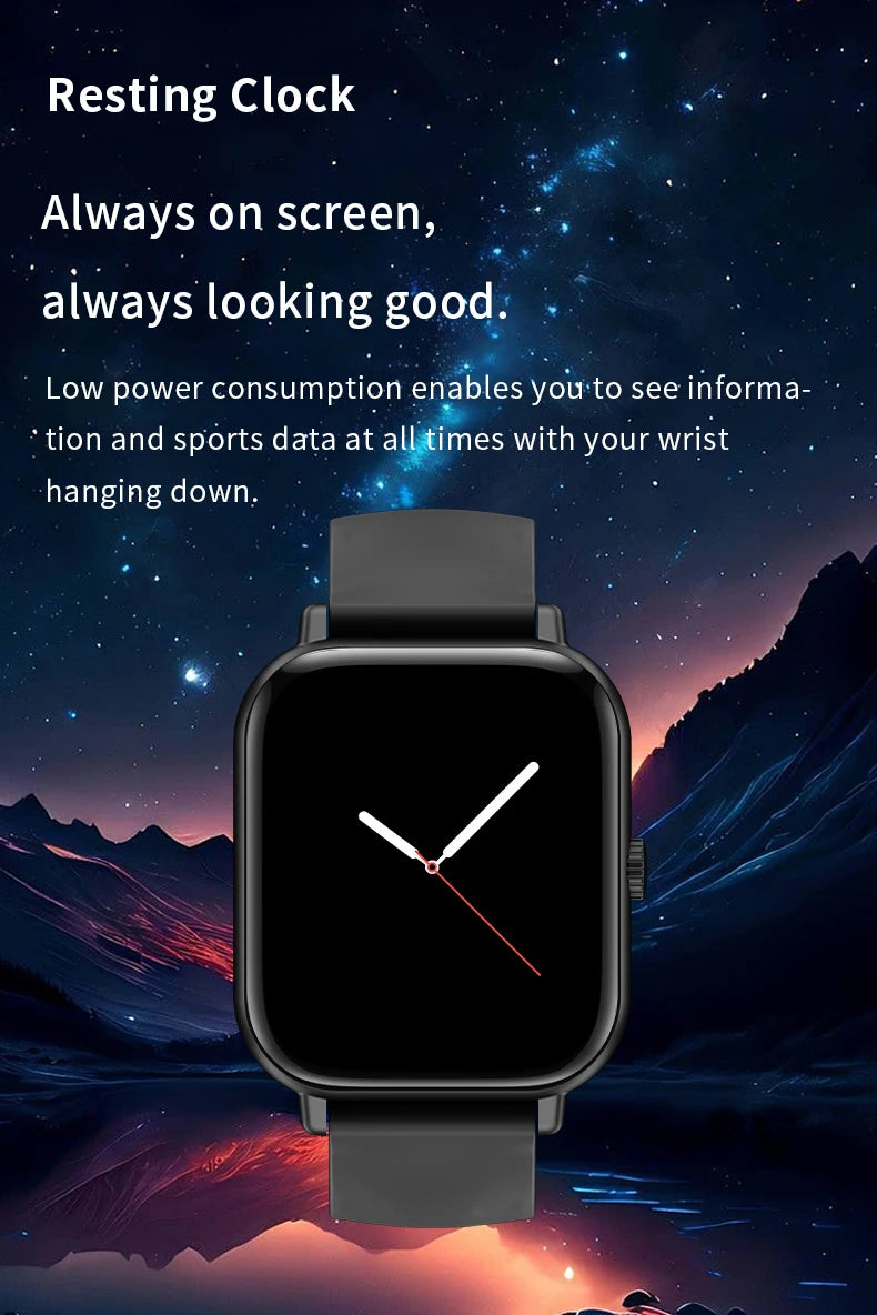 G.L Wear 2025 nouvelle montre intelligente 1.83 "écran HD plusieurs Modes de sport Bluetooth appel sport santé Smartwatch hommes femmes