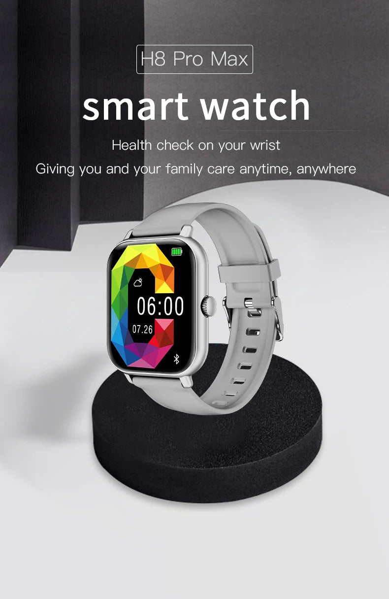 G.L Wear 2025 nouvelle montre intelligente 1.83 "écran HD plusieurs Modes de sport Bluetooth appel sport santé Smartwatch hommes femmes