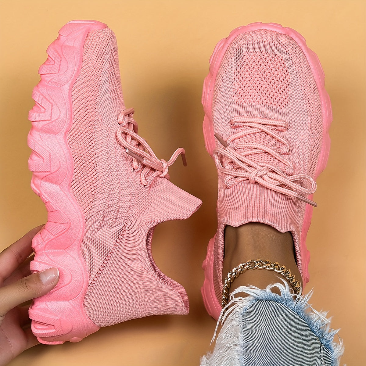 Women'S Slip-On Sneakers - Lightweight Breathable Running Shoes with Non-Slip Rubber Sole, Slip-On Closure - Black Athletic Walking Shoes for Gym, Everyday & Formal Events - Cushioned Insole - All-Day Comfort, Gym Footwear, S