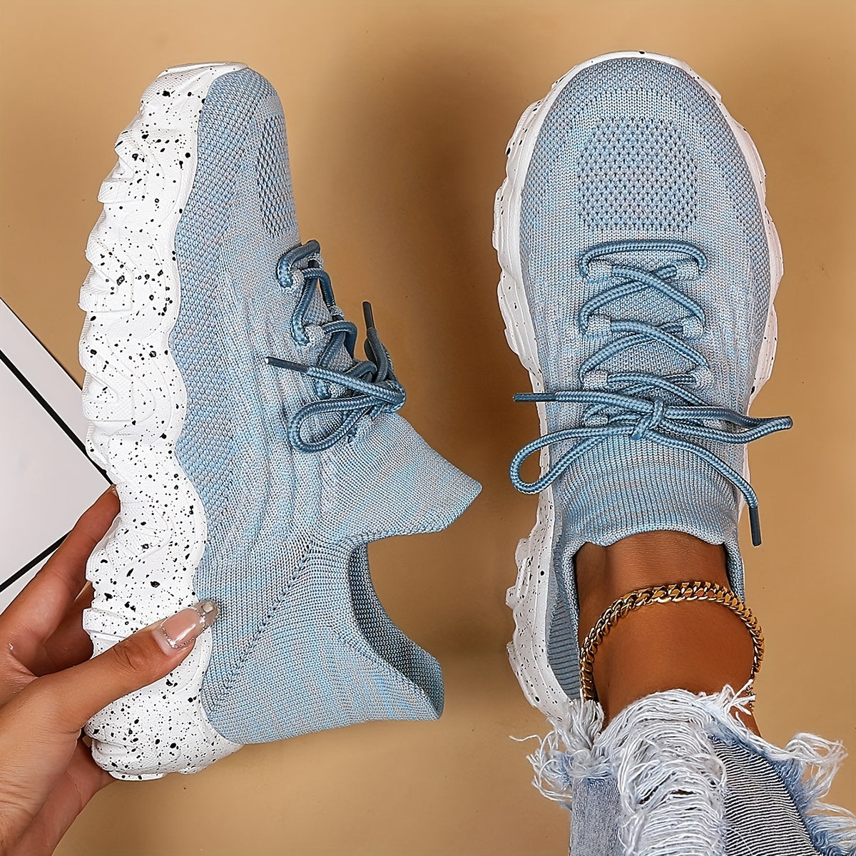 Women'S Slip-On Sneakers - Lightweight Breathable Running Shoes with Non-Slip Rubber Sole, Slip-On Closure - Black Athletic Walking Shoes for Gym, Everyday & Formal Events - Cushioned Insole - All-Day Comfort, Gym Footwear, S