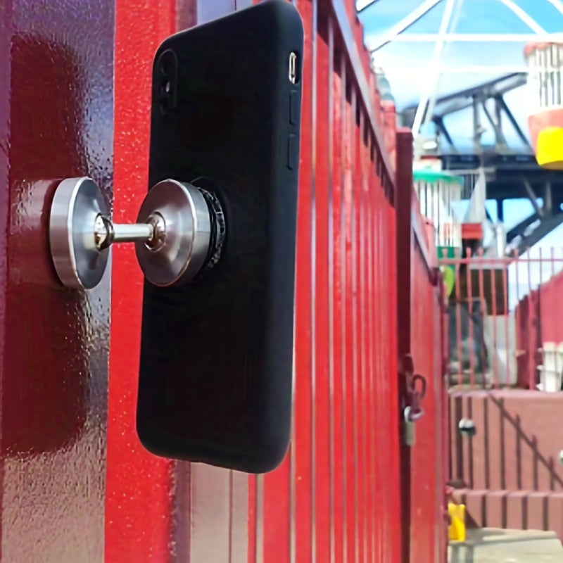 Support magnétique universel pour téléphone - Connexion facile et maintien sûr pour la salle de sport et la voiture - Robuste, résistant aux chocs et pratique pour une utilisation mains libres