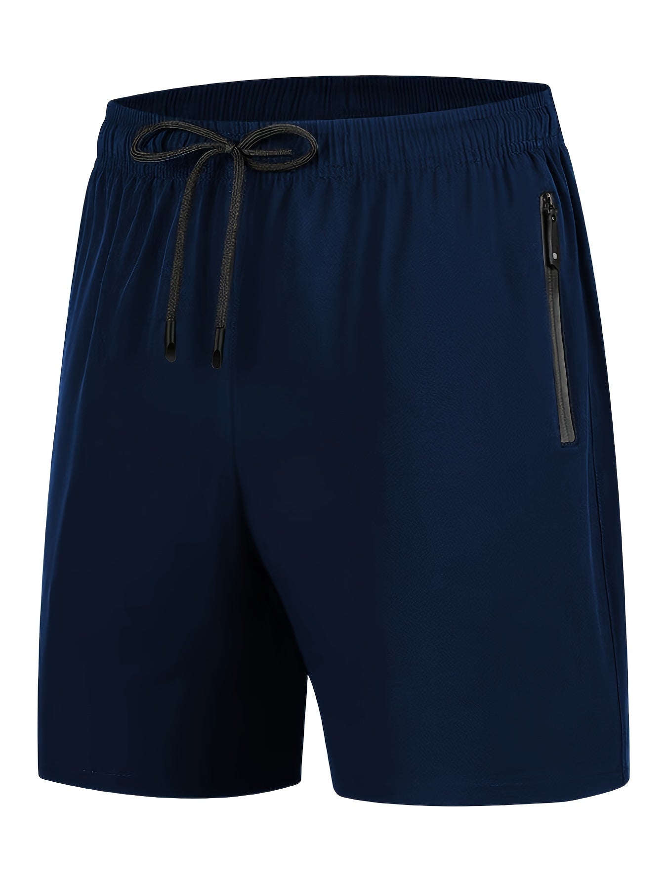 Men'S Camo Pattern Quick-Dry Athletic Shorts - Breathable, Elastic Waistband with Drawstring, Zippered Pockets for Running, Gym, Cycling & Hiking, Hiking Apparel | Camouflage Shorts | Zippered Pockets